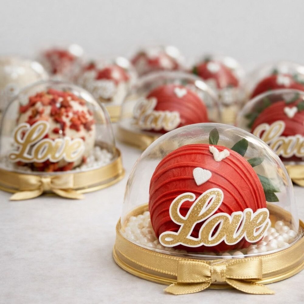 Strawberry Sphere (25 Pieces) 6 Strawberry Sphere (25 Pieces)